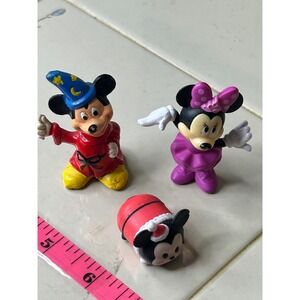 Disney Mickey Mouse Minnie‎ Mouse Tsum Tsum Sorcerer Mickey Figurine Lot